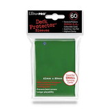 Ultra Pro Deck Protectors - Small Size - Green (One Pack of 60)