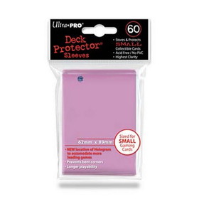 Deck Protector - Small Size - Pink (10 packs of 60)