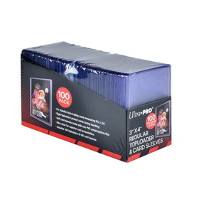 Ultra Pro Toploader - 3x4 with Sleeve (100 per pack)