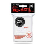 Ultra Pro Deck Protectors - Pro-Matte - Small Size - White (One Pack of 60)