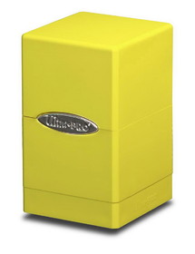 Satin Tower Deck Box - Yellow