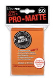 Ultra Pro Deck Protectors - Pro-Matte - Orange (One Pack of 50)