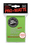 Ultra Pro Deck Protectors - Pro-Matte - Lime Green (One Pack of 50)
