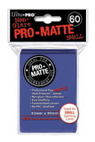 Ultra Pro Deck Protectors - Pro Matte - Small Size - Blue (One Pack of 60)