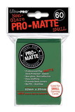Ultra Pro Deck Protectors - Pro Matte - Small Size - Green (One Pack of 60)