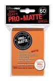 Ultra Pro Deck Protectors - Pro Matte - Small Size - Orange (One Pack of 60)