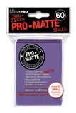 Ultra Pro Deck Protectors - Pro Matte - Small Size - Purple (One Pack of 60)