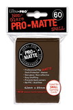 Ultra Pro Deck Protectors - Pro Matte - Small Size - Brown (One Pack of 60)