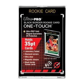 Ultra Pro One Touch UV Card Holder With Magnet Closure - 35pt Rookie