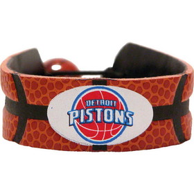 Detroit Pistons Classic Basketball Bracelet