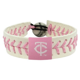 Minnesota Twins Bracelet Baseball Pink CO