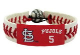 St. Louis Cardinals Albert Pujols Jersey Baseball Bracelet