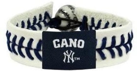 New York Yankees Bracelet Genuine Baseball Robinson Cano CO