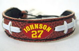 Kansas City Chiefs Bracelet Classic Jersey Larry Johnson Design CO