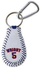 New York Mets Keychain - David Wright Classic Baseball