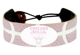 Chicago Bulls Bracelet Pink Basketball CO