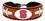 North Carolina State Wolfpack Classic Football Bracelet