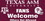 Texas A&M Aggies Wood Sign - Fans Welcome 12"x6"