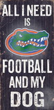 Florida Gators Wood Sign - Football and Dog 6