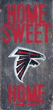 Atlanta Falcons Wood Sign - Home Sweet Home 6