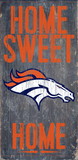 Denver Broncos Wood Sign - Home Sweet Home 6