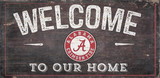 Alabama Crimson Tide Sign Wood 6x12 Welcome To Our Home Design