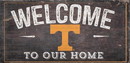 Tennessee Volunteers Sign Wood 6x12 Welcome To Our Home Design