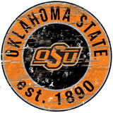Oklahoma State Cowboys Wood Sign - 24