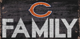 Chicago Bears Sign Wood 12x6 Family Design
