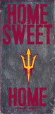 Arizona State Sun Devils Wood Sign - Home Sweet Home 6x12