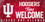 Indiana Hoosiers Wood Sign Fans Welcome 12x6