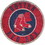 Boston Red Sox Sign Wood 12 Inch Round State Design