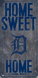 Detroit Tigers Sign Wood 6x12 Home Sweet Home Design