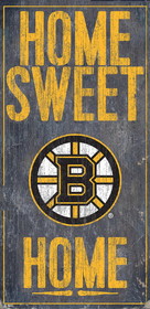 Boston Bruins Sign Wood 6x12 Home Sweet Home Design