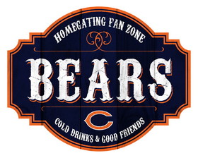Chicago Bears Sign Wood 12 Inch Homegating Tavern
