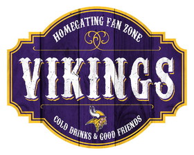 Minnesota Vikings Sign Wood 12 Inch Homegating Tavern