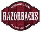 Arkansas Razorbacks Sign Wood 12 Inch Homegating Tavern