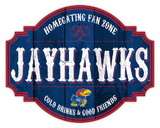 Kansas Jayhawks Sign Wood 12 Inch Homegating Tavern