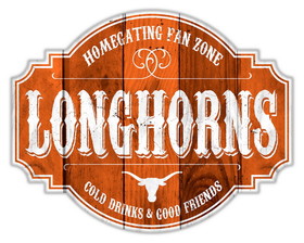 Texas Longhorns Sign Wood 12 Inch Homegating Tavern