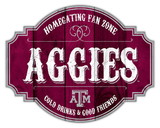 Texas A&M Aggies Sign Wood 12 Inch Homegating Tavern
