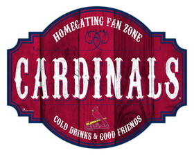 St. Louis Cardinals Sign Wood 12 Inch Homegating Tavern