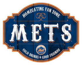 New York Mets Sign Wood 12 Inch Homegating Tavern