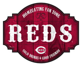 Cincinnati Reds Sign Wood 12 Inch Homegating Tavern