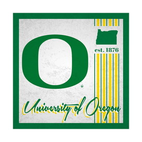 Oregon Ducks Sign Wood 10x10 Album Design