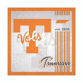 Tennessee Volunteers Sign Wood 10x10 Album Design
