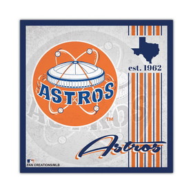 Houston Astros Sign Wood 10x10 Album Design