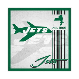 New York Jets Sign Wood 10x10 Album Design