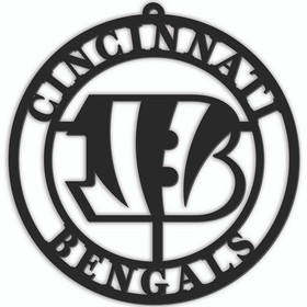 Cincinnati Bengals Sign Door Hanger 16 Inch