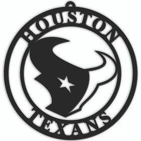 Houston Texans Sign Door Hanger 16 Inch