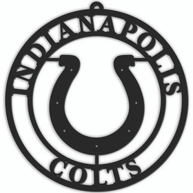 Indianapolis Colts Sign Door Hanger 16 Inch